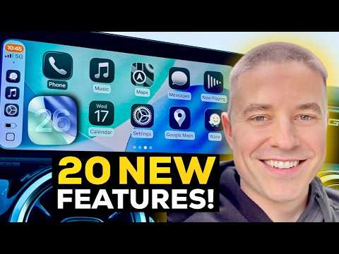 Apple CarPlay iOS 26! | 20 NEW FEATURES!