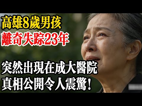 高雄8嵗男孩離奇失蹤23年，突然出現在成大醫院，真相公開令人震驚！