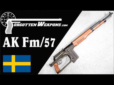Swedish Paratrooper Prototype: AK Fm/57