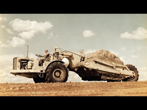 Why 1950s LeTourneau & CAT Factory Scrapers Survive Half a Century