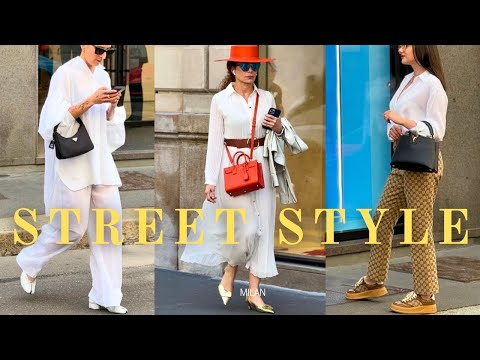 Milan Street Style Moments•Trendy Looks and Outfit Ideas•How to Dress Like an Italian Fashionista