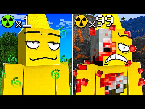 Minecraft But Every Minute = Nuke