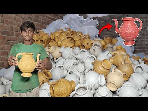 Incredible Process of Making Plastic Lota | Production Process of Toilet Jug
