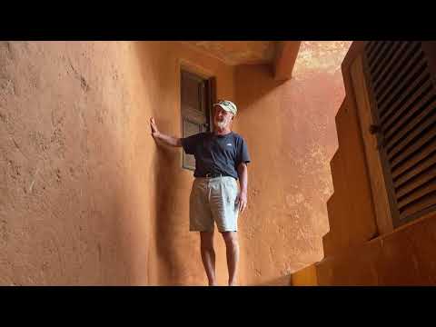 Amazing Voi home is built using Earthen Interlocking Blocks - Tsavo Earth House, Kenya