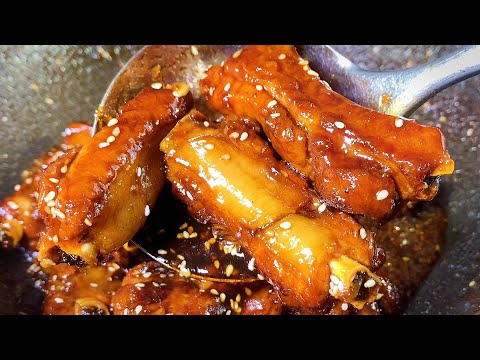 This is a simple and delicious way to make sweet and sour pork ribs