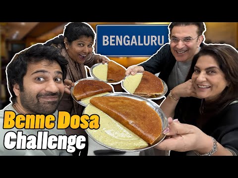 Best Benne Dosa In Bengaluru || AAAP Ka Favourite Food Challenge!@ArchanaPuranSingh_Official​