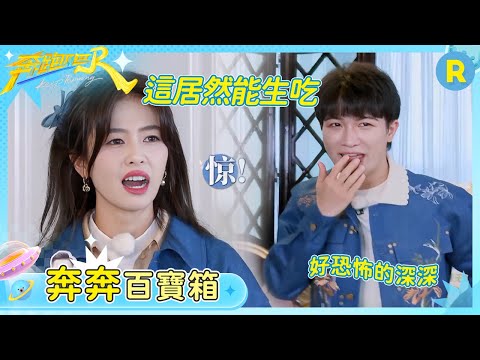 【奔奔百寶箱】味覺攻擊！周深生嚼折耳根看呆白鹿 范丞丞一整個語出驚人 張真源首次登場還是太羞澀了~ | 奔跑吧