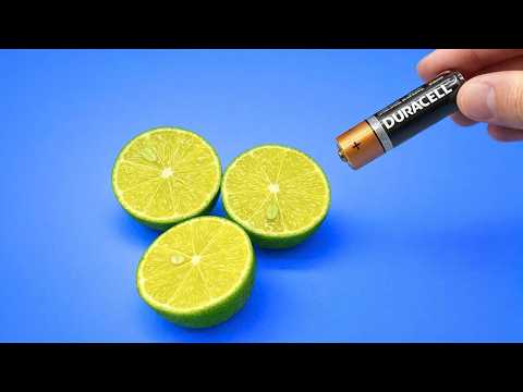 Never Buy 1.5V Batteries Again! Use a Regular Lemon and Watch What Happens 🔋