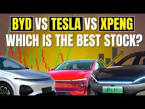 BYD VS Tesla VS Xpeng - BYD's Sales Success Has Not Resulted in Stock Success
