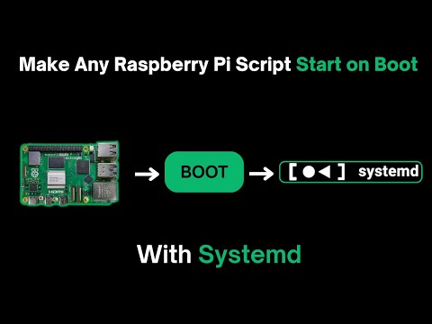 How To Run Any Raspberry Pi Script at Boot with systemd