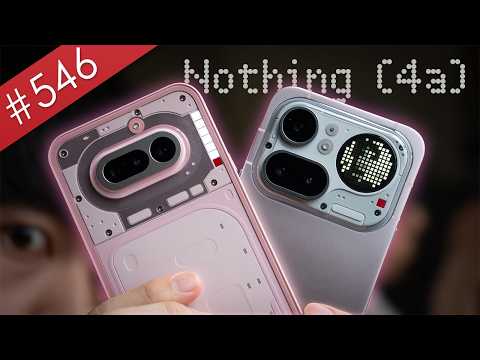 【阿哲】Nothing史上最嶄新樣貌，無印的粉色我超可以 - Nothing Phone (4a)、(4a) Pro 使用心得 [#546]