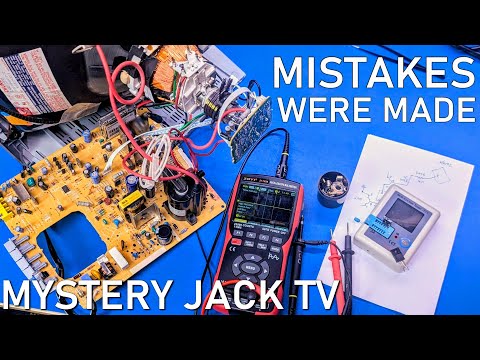 Part 2: Going nowhere fast: Fixing the "mystery jack" TV, again. #repair