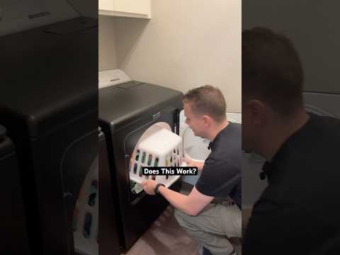 Does This Laundry Hack Work? #lifehacks #laundry #howto #cleantok