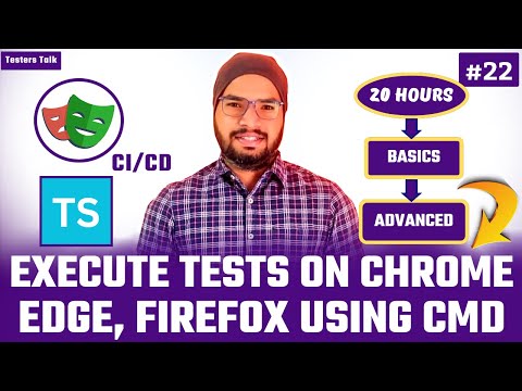 Playwright TypeScript #22 Execute Playwright Tests on Chrome, Edge & Firefox Browsers