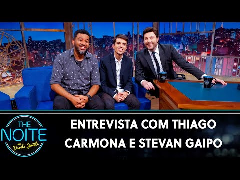 Entrevista com Thiago Carmona e Stevan Gaipo | The Noite (13/08/19)