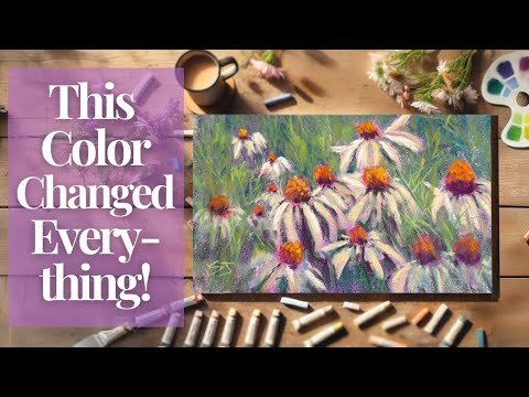 How This One Color Changed My Entire Pastel Painting!