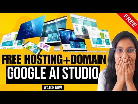 Google AI Studio: Build Website + Host Free + Collect Lead Data Easily