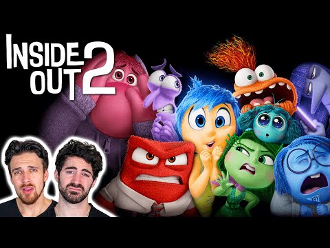30yo Men Try Not To Cry Watching *INSIDE OUT 2* (first time watching)