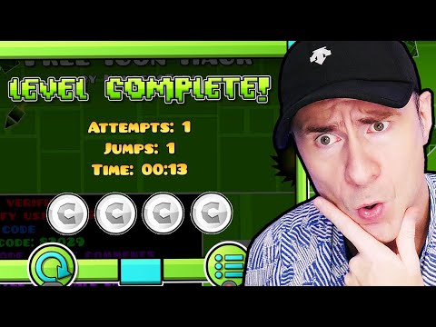 THIS IMPOSSIBLE LEVEL has 4 COINS!? - Geometry Dash 2.2