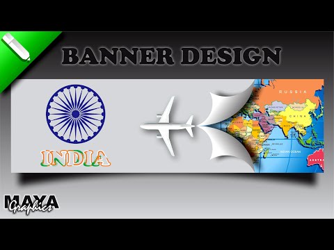 Flex Design - Banner Design in Coreldraw | Coreldraw tutorial | Maya Graphic | Graphic tutorial