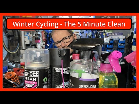 Washing Your Winter Bike In 5 Minutes - A Guide For Cold Weather Rides