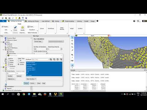 Ansys Fluent Tutorial 8, Gradient Adaption