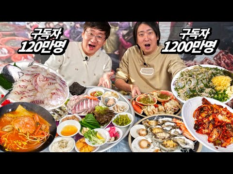 The reaction of Japan's top seafood YouTuber who tried Korean seafood
