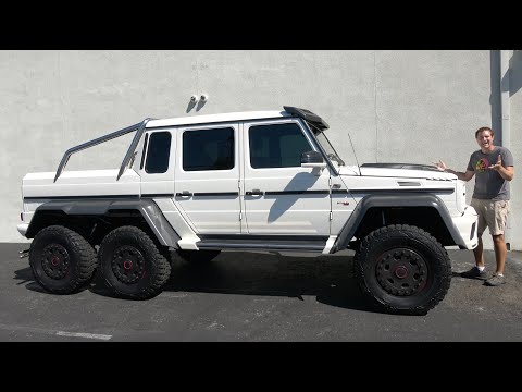 The Mercedes G63 AMG 6x6 Is the Ultimate $1.5 Million Pickup Truck