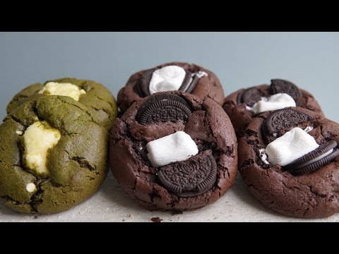 バター1箱で手のひらサイズ10枚もできる!バレンタインに【韓国カフェクッキー】の作り方 アグリークッキー!!어글리쿠키 トゥンカロンの次はこれオレオ×スモア/抹茶クリチ 甘さ控えめだから食べやすい。