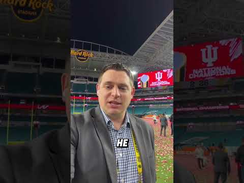 Indiana: One of the greatest stories in American sports history #indiana #indianahoosiers #cfb