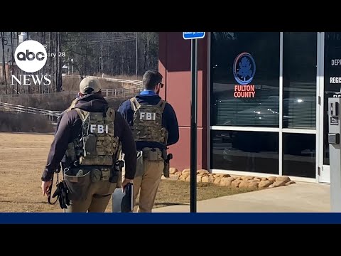 FBI agents who searched Georgia election office spoke with Trump afterward: Sources