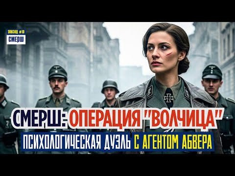СМЕРШ против ВОЛЧИЦЫ: Охота на Призрака в Тылу Врага | СМЕРШ: Драма Разведки | ЭПИЗОД №10