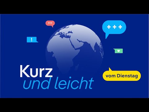 Deutsch lernen mit Videos | Kurz und leicht vom 20.01.2026 | mit deutschen Untertiteln