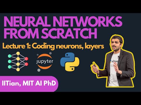 Lecture 1 - Neural Network from Scratch: Coding Neurons and Layers