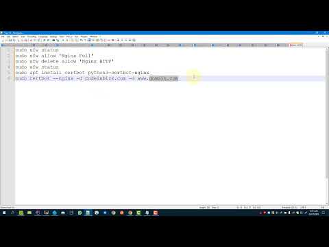 Install SSL Let's Encrypt in Nginx Ubuntu Server Lemp Stack Tutorial