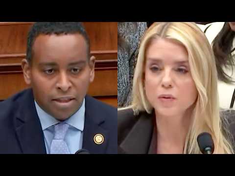 Pam Bondi Throws A Tantrum After Rep. Joe Neguse Exposes Her Corruption