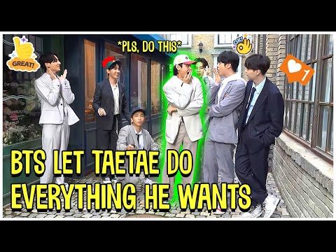BTS Letting Baby Taetae Do Everything He Wants