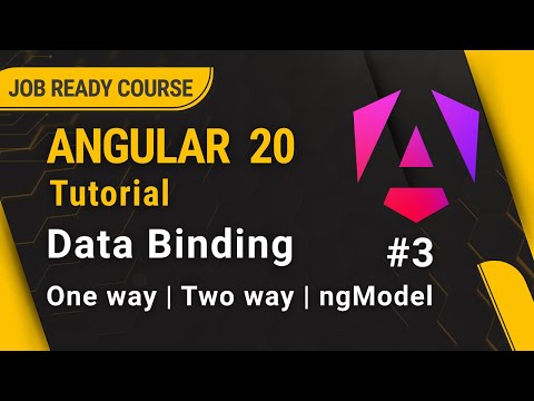 Angular 20 Tutorial for Beginners | Data Binding in angular | #3