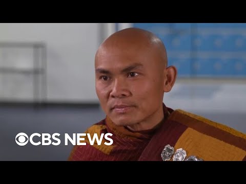 Buddhist monk recounts 15-week peace walk across U.S. after reaching final destination
