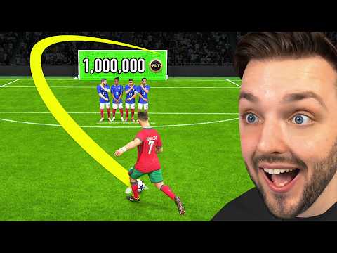 1 Free Kick Goal = Spend 1,000,000 Coins