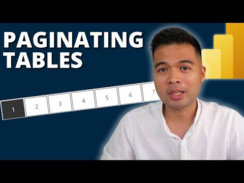 PAGINATE your POWER BI TABLES using this trick // PAGINATION with DAX