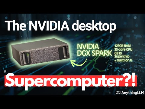 I got a desktop supercomputer? | NVIDIA DGX Spark overview