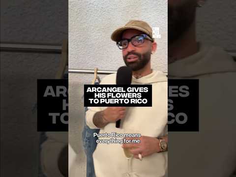 Arcángel says Puerto Rico has the “best fans in the world” 🫶 #complexnews