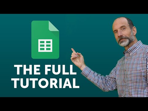 Google Sheets - Full Tutorial