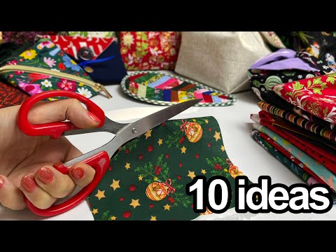 10 Perfect Christmas Sewing Projects You Can Sell or Gift - Sewing for Beginner