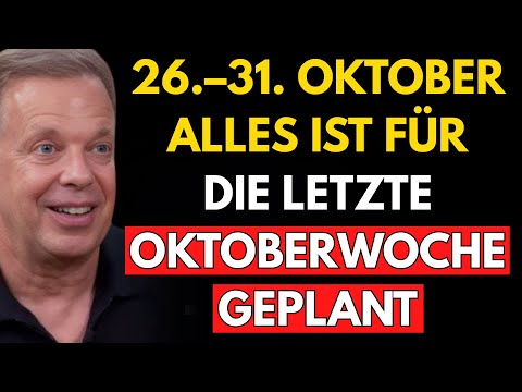 Was Ende OKTOBER geschehen wird, wird ALLES verändern – Joe Dispenza
