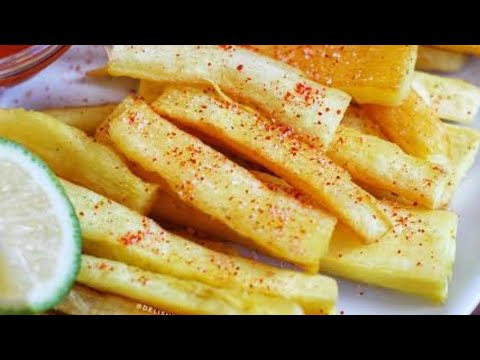 FRIED CASSAVA FOR BREAKFAST WITH