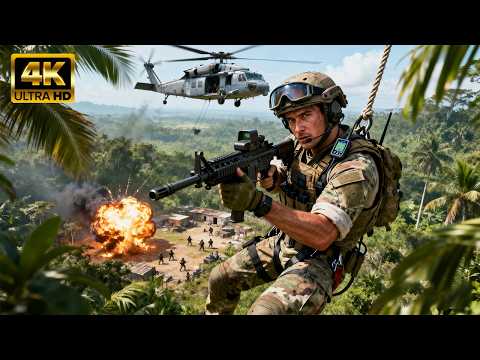 爆燃動作片，特種兵強攻恐怖分子巢穴，敵人無人生還！#movie #槍戰 #動作 #drama #chinesedrama #cdrama #中国电视剧