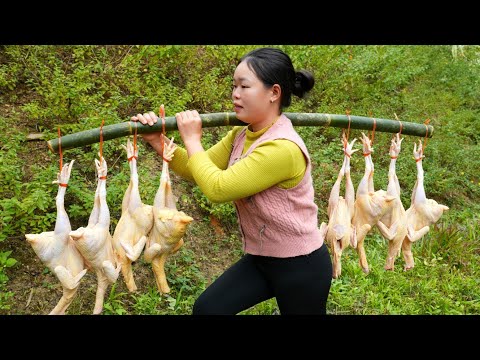 GRILLED CHICKEN - Complete Grilled Chicken Recipe | Countryside Cooking - Delicious Grilled Chicken.