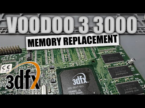 3dfx Voodoo 3 Memory Replacement and Enhancements!